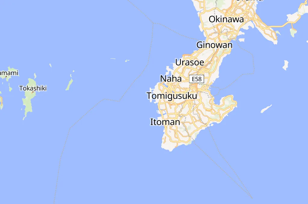 Senagajima Area Map