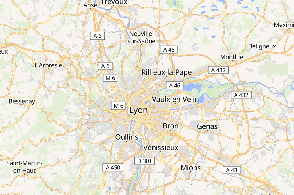 Puerta de Saint-Clair Area Map Puerta de Saint-Clair Area Map