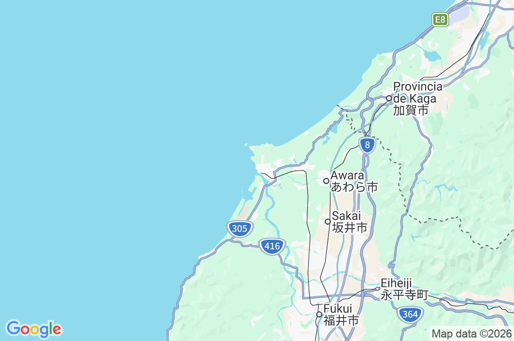 Playa Sunset de Mikuni Area Map