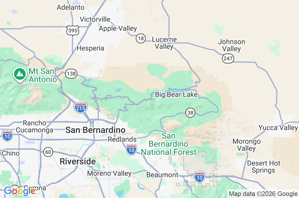 Snow Valley Mountain Resort Area Map Snow Valley Mountain Resort Area Map
